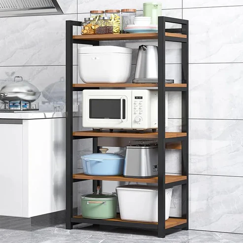 5‑Layer Metal Oven Rack — Space‑Saving Kitchen Organizer