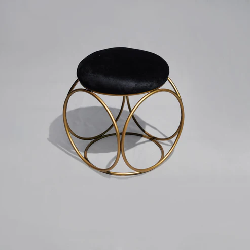 6‑Ring Ottoman Stool — Home Decor