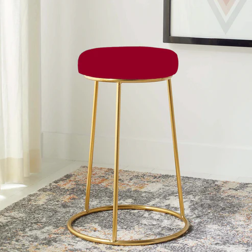 Round Ottoman Bar Stool — Living Room Stool